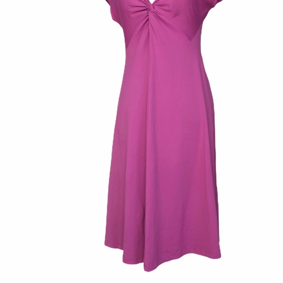 Patagonia v-neck knot Seabrook Bandha purple dress - Picture 10 of 10